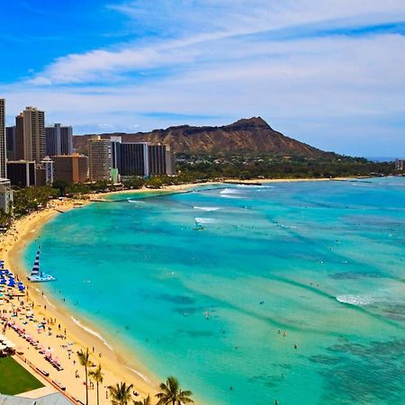 1414- Heart Of Waikiki With Kitchen - Free Parking - City View Honolulu Bagian luar foto